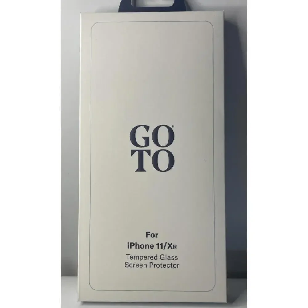 Go To Tempered Glass Screen Protector for iPhone 11 / XR NEW Sealed